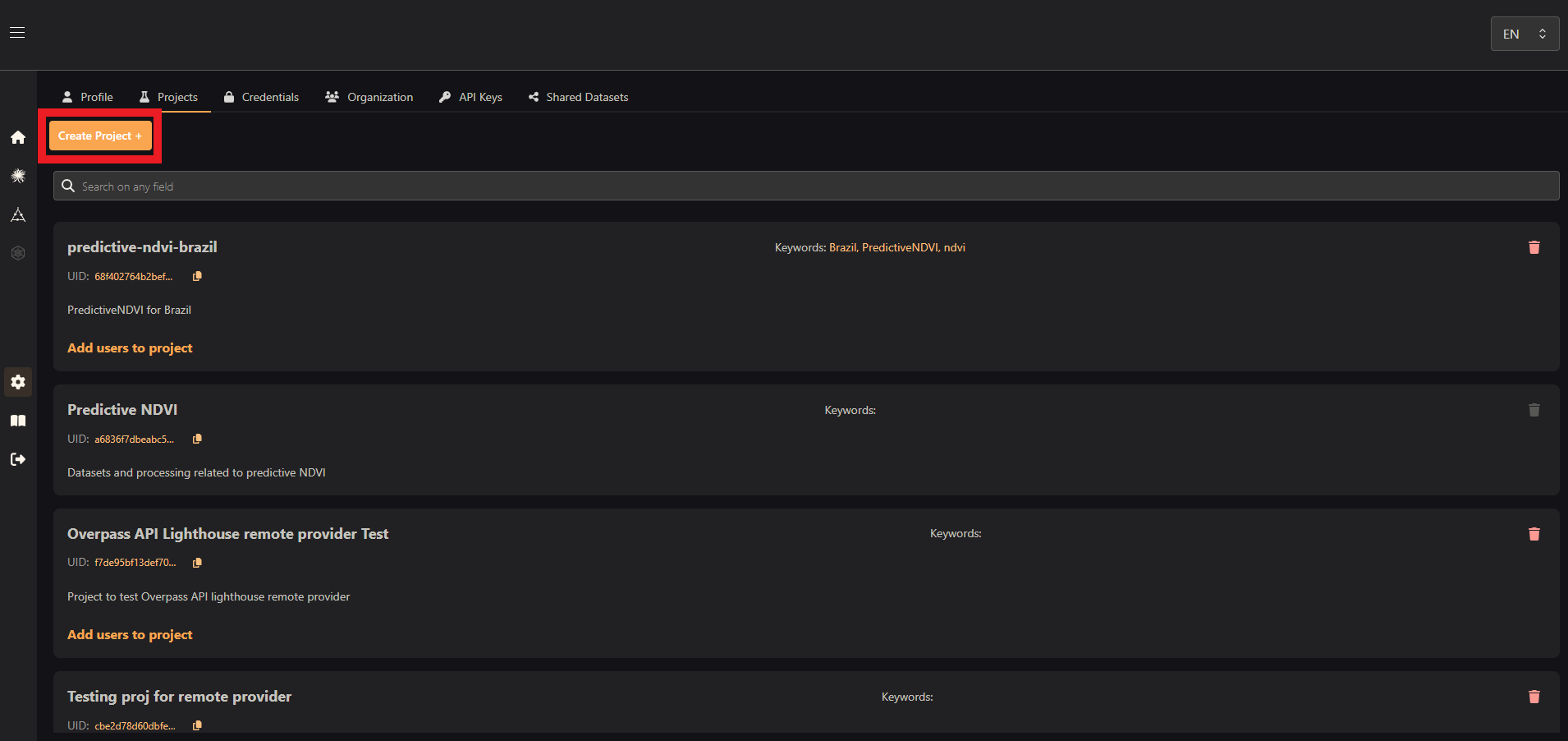 Geodesic Project UI
